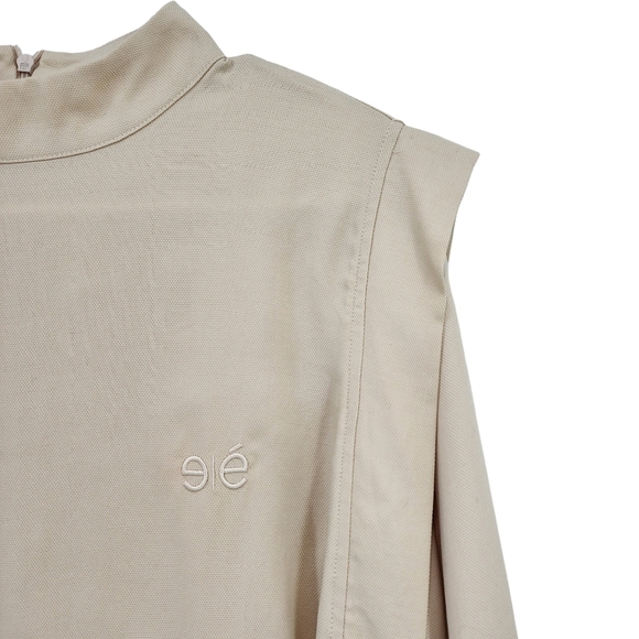 Esme Studios Women's Tencel High Neck Sweater - L - Picture 2 of 6